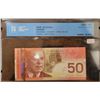 Image 1 : 2006 Canada $50.00 fifty dollar bill - CCCS UNC-64 choice uncirculated
