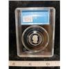 Image 3 : 2019 Canada 5 cents 5¢, silver, colourised, UHC ultra heavy cameo CCCS PF-70