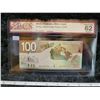 Image 2 : 2004 $100.00 One Hundred dollar bill - BCS Choice UNC 62