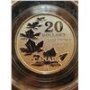 Image 2 : 2011 Canada 20 dollar fine silver 'Five Maple Leaf' CCCS SP-69