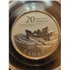 Image 2 : 2012 Canada 20 dollar fine silver '$20 for $20 - Farewell to the Penny' CCCS SP-65