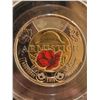 Image 2 : 2018 2 dollars Two Dollars $2.00 toonie 'Armistice' Coloured CCCS MS-60