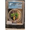 Image 1 : 2005 5 dollars 1 oz .9999 fine silver 'Maple Leaf, Big Maple Leaf' CCCS MS-66