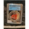 Image 1 : 2001 5 dollars 1 oz .9999 fine silver 'Maple Leaf Autumn' CCCS MS-66
