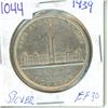 Image 1 : 1939 silver dollar $1.00 EF-30
