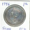 Image 2 : 1946 silver dollar $1.00 EF-40