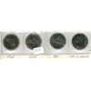 Image 1 : 4 - Nickel $1 Cons 1968,1975,1984 & J.Cartier 1984 UNC