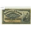 Image 1 : 1900 Dom. Of Canada .25¢ Bill - Shinplaster