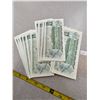 Image 1 : 16 - 1973 $1 Bills All UNC