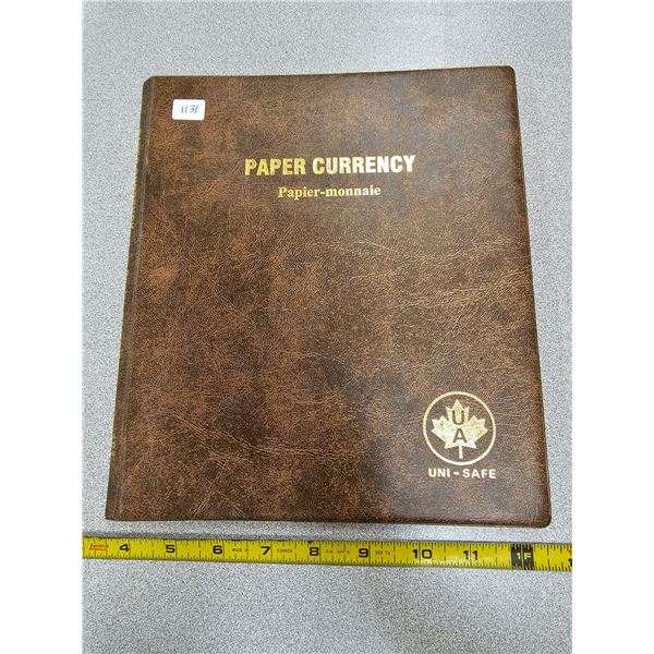 Brown Unimaster - 15 sections for paper currency