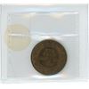 Image 2 : 1911 AU50 ICCS Graded Canadian Large Cent Coin