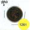 Image 1 : 1890H Canadian Large Cent Coin