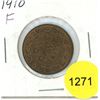 Image 1 : 1910 Canadian Large Cent Coin