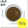 Image 1 : 1913 Canadian Large Cent Coin