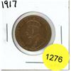 Image 1 : 1917 Canadian Large Cent Coin
