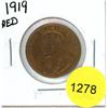 Image 1 : 1919 Red Canadian Large Cent Coin