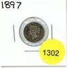 Image 1 : 1897 Canadian Silver Five Cent Coin