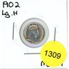 Image 1 : 1902 Small H Canadian Silver Five Cent Coin