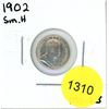 Image 1 : 1902 Canadian Silver Five Cent Coin