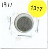 Image 1 : 1911 Canadian Silver Five Cent Coin