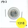 Image 1 : 1912 Canadian Silver Five Cent Coin