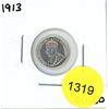 Image 1 : 1913 Canadian Silver Five Cent Coin