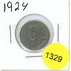 Image 1 : 1924 Canadian Five Cent Coin