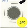 Image 1 : 1935 Canadian Five Cent Coin