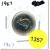 Image 1 : 1967 Canadian Five Cent Coin