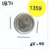 Image 1 : 1871 Canadian Ten Cent Coin