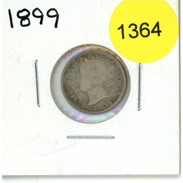 1899 Canadian Ten Cent Coin
