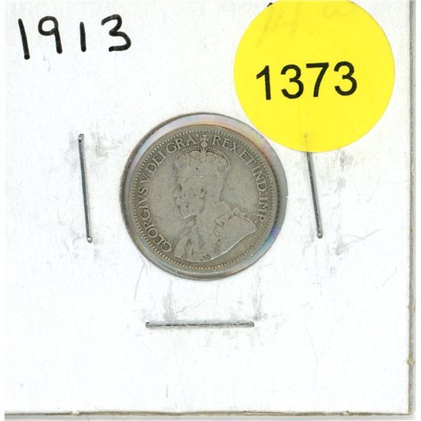 1913 Canadian Ten Cent Coin