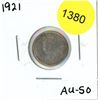 Image 1 : 1921 Canadian Ten Cent Coin