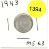 Image 1 : 1943 Canadian Ten Cent Coin