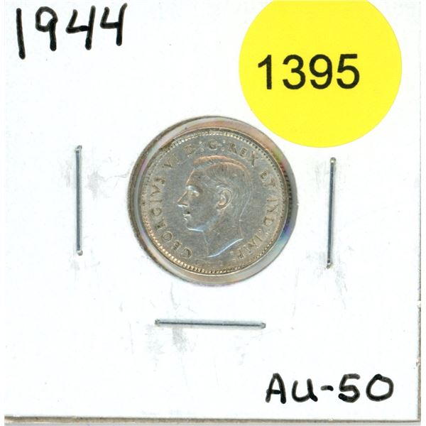 1944 Canadian Ten Cent Coin