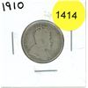 Image 1 : 1910 Canadian Twenty-Five Cent Coin