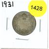 Image 1 : 1931 Canadian Twenty-Five Cent Coin