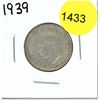 Image 1 : 1939 Canadian Twenty-Five Cent Coin