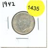 Image 1 : 1942 Canadian Twenty-Five Cent Coin