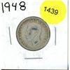 Image 1 : 1948 Canadian Twenty-Five Cent Coin