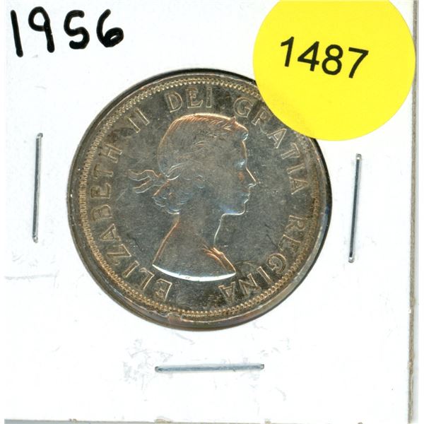 1956 Canadian Fifty Cent Coin