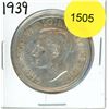 Image 1 : 1939 Canadian Silver Dollar