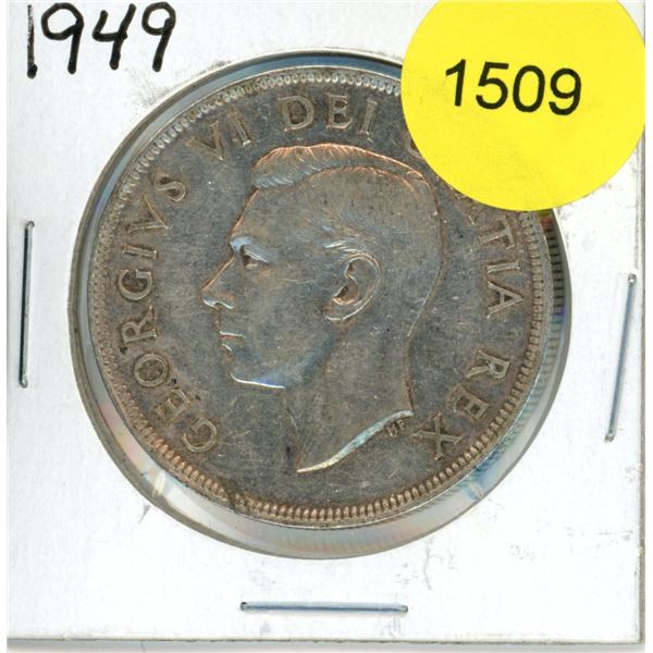 1949 Canadian Silver Dollar