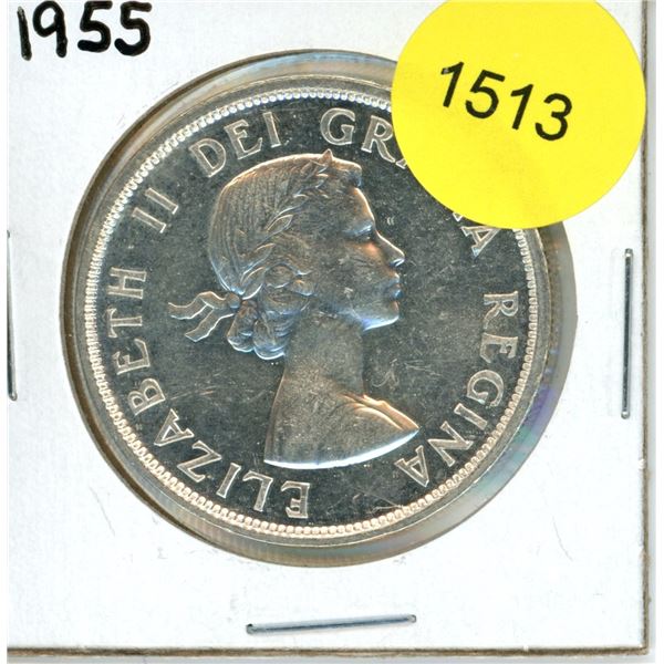 1955 Canadian Silver Dollar