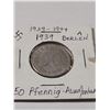 Image 2 : 1939 50 Pfenning aluminum coin - Berlin, swastika
