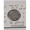 Image 2 : 1943 50 Pfenning aluminum coin - Berlin, swastika