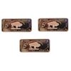 Image 1 : Three 1 troy ounce copper bullion bars USA
