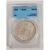 Image 1 : 1886 CCCS graded Morgan Dollar MS-63