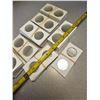 Image 6 : 2 X 2 cardboard coin holder squares - 400+ for $1.00, 50¢, 25¢ coins