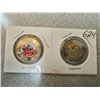Image 1 : 2022 Canadian $2.00 toonies - Summit hockey series 50th anniversary colorized and non colorized